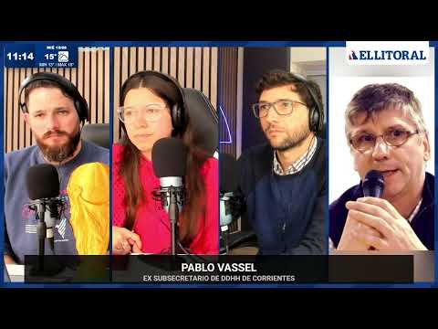 Pablo Vassel - ex Subsecretario de DDHH de Corrientes