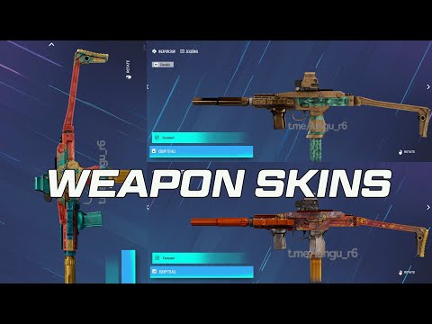 *NEW* Y7S4 LEAKED Weapon Seasonal Skins - Rainbow Six Siege Solar Raid