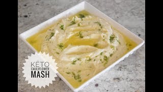 Extra Creamy Cauliflower Mash Recipe - Keto "Cauliflower Mashed Potatoes"