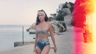 Irina Shayk for Zimmermann Resort Swim 2021 Campaign