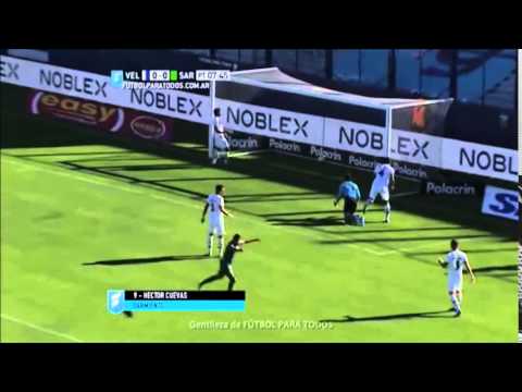 Velez Sarsfield 1 (Pavone) - SARMIENTO 1 (Cuevas)- Relato: Iván José Falcón- De Sangre Verde