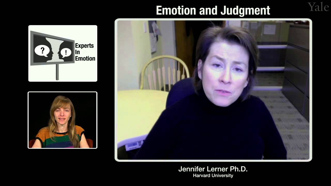 Jennifer Lerner on Emotion and Judgment