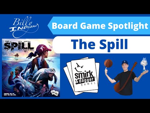 The Spill Board Game Spotlight Review (a Cooperative Game to Save the Ocean)