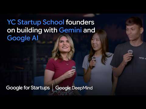 Video Thumbnail: How builders at YC Startup School are using Gemini & Google AI