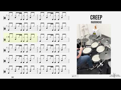 How to Play 🥁   Creep   Radiohead