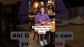 🍽️ At the restaurant customer confused #english #englishtips #shorts