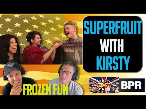 Superfruit with Kirsty FIRST TIME HEARING Frozen Medley BRITISH REACTION