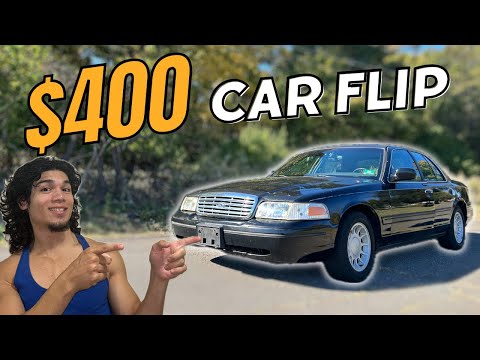 I Accidentally Bought a Scrap Ford Crown Vic for $400... And Turned a HUGE Profit!