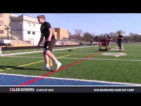 Caleb Bowers Milwaukee Game Day Camp 2020