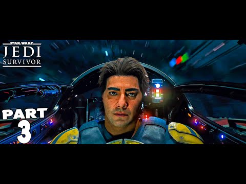 STAR WARS JEDI SURVIVOR PS5 Walkthrough Gameplay Part 3 - ESCAPE THE UNDERCITY SKYLANES (FULL GAME)