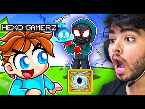 NO WAY! Hexo Gifted Me PERMANENT PORTAL 😱 | Blox Fruits | Roblox