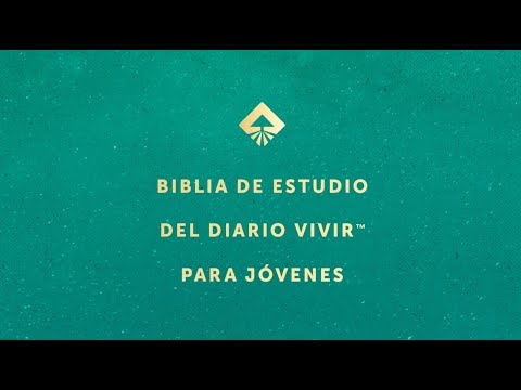 Biblia de estudio del diario vivir para jóvenes
