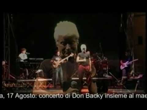 DON BACKY - concerto - Lauria (PZ) 2010