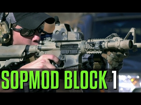SOPMOD Block 1 Rifle - Run and Gun Action