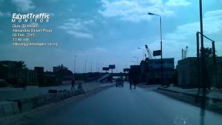 preview picture of video 'Standing in the middle of the road @ Alexandria Desert Road, Giza, El-Haram'