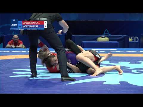 Round 2 Women's GP No-Gi - 58 kg: Z. SZAWERNOWSKA (POL) v. M. MONTERO PERE (ESP)