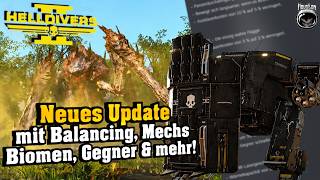 Neues Update mit Balancing, Mechs, Biomen, Gegner & mehr! Patch Notes erklärt! | Helldivers 2