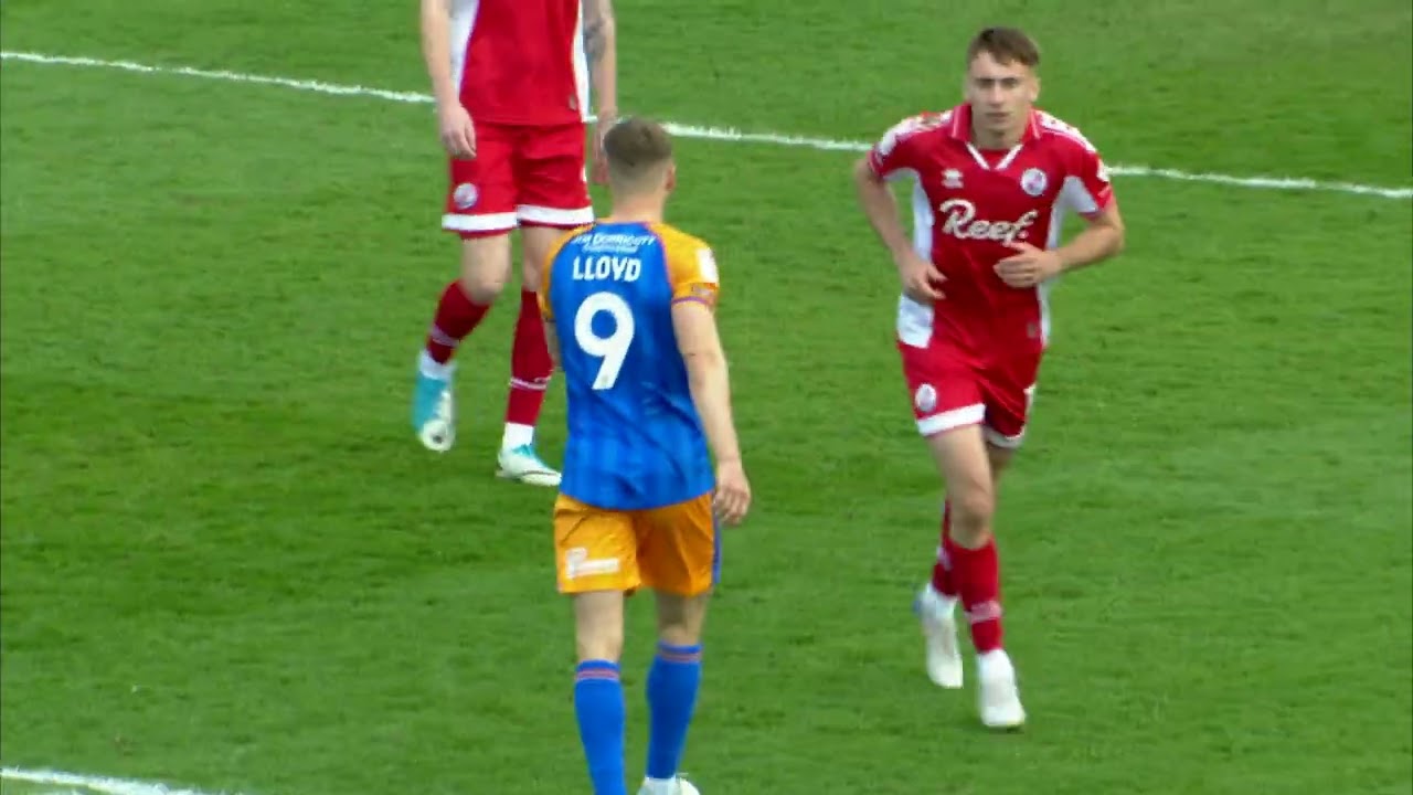 Crawley Town vs Shrewsbury Town Highlights