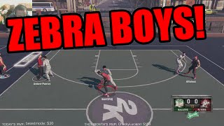 NBA 2K15 MyPark - ZEBRA BOYS! - NBA 2K15 MyPark PS4 Gameplay