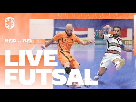 Live Futsal | Nederland  - België | Vierlandentoernooi