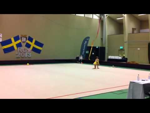 Anastassia Johansson (SWE) - ribbon 2013