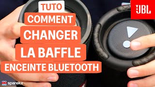 Comment changer la baffle de côté d\'une enceinte bluetooth JBL Xtrem 2 et Xtrem 3