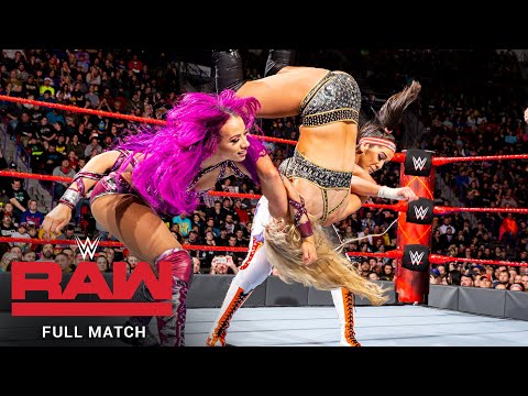 FULL MATCH - Sasha Banks & Bayley vs. Charlotte Flair & Nia Jax: Raw, Feb. 27, 2017