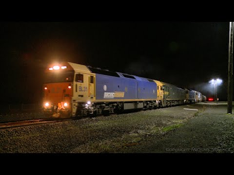 7737V Pacific National Grain Train Adds Locomotives (29/7/2020)  - PoathTV Australian Railways