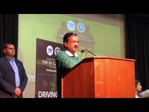 Delhi CM Presented India's First ever E-Vehicle Policy to Reduce Carbon Emissions