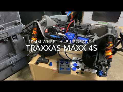 Traxxas Maxx 4s Hub Upgrade !!