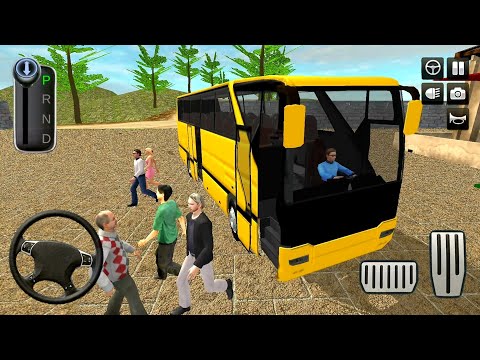 Uphill Bus Driving Simulator #1 Offroad Bus Games - Android Gameplay