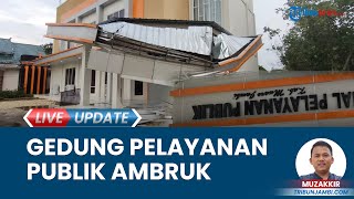 Gedung Mal Pelayanan Publik di Muarojambi Ambruk, Diduga Tak Kuat Tahan Beban