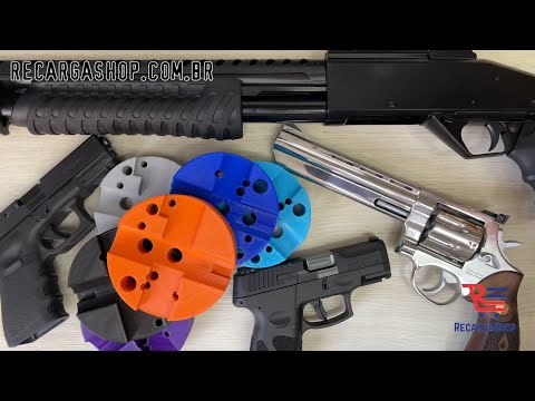 Bench Block de Bancada para Manutenção e Limpeza de Armas