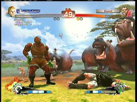 SSFIVAE: Abel (pikagoma) vs. Balrog (jyps)  SD