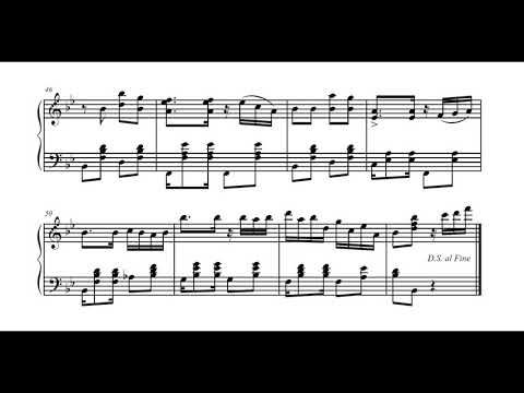 Chiquinha Gonzaga - Água do vintém (Clara Sverner, piano)