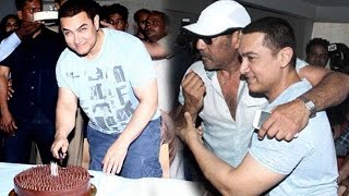 Aamir Khan's Surprise Birthday Bash With The Media