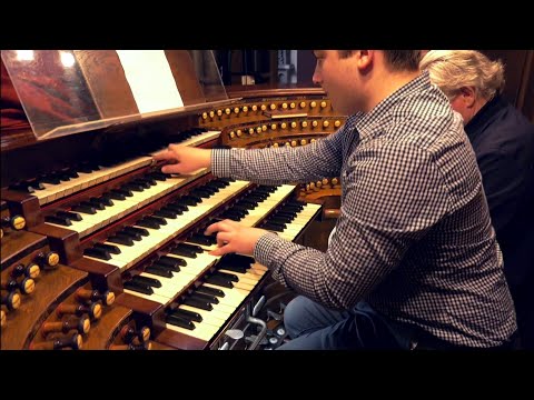 Saint-Sulpice organ, Hubert Trojanek improvises on "Aujourd’hui c'est jour de fête" (16 August 2021)