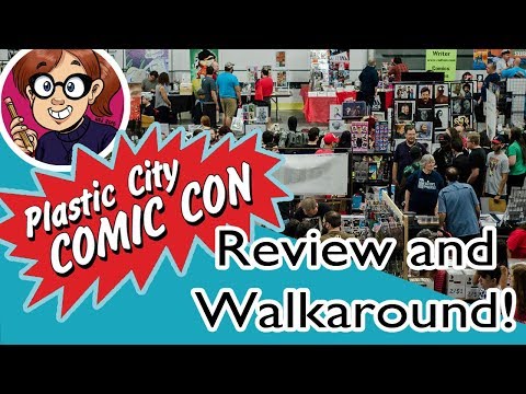 Plastic City Comic Con 2019 REVIEW! | HR Farrington Art