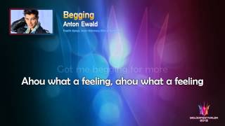 Anton Ewald &quot;Begging&quot; -- (On screen Lyrics)