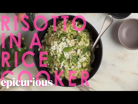 How to Make Risotto in a Rice Cooker with Rick Bayless