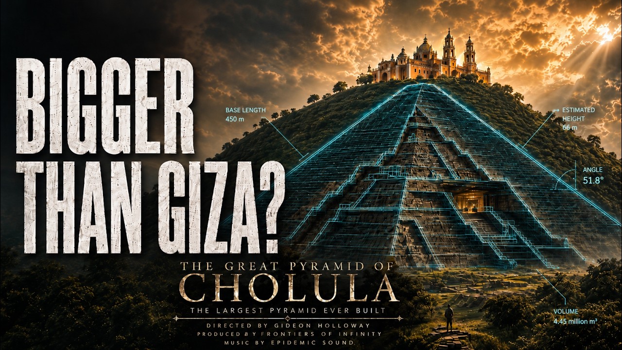 The Largest Pyramid on Earth Is Not in Egypt