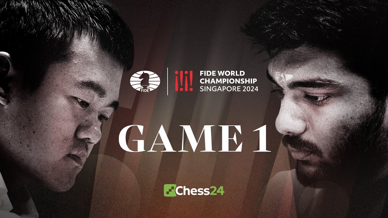 GUKESH vs. DING!! FIDE World Championship 2024 BEGINS!! Game 1