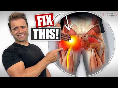 Fix Your Piriformis [Buttock Pain And Sciatica Relief Exercises]