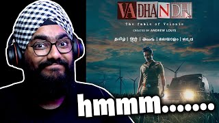 Vadhandhi - The Fable of Velonie Trailer REACTION | Prime Video India video