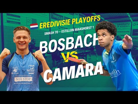 Gabrielius Camara vs. Lukas Bosbach: Einseitiges Duell in den niederländischen Playoffs 🏓💥