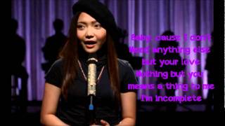 Glee - As Long As You&#39;re There (Sunshine Corazon &amp; Vocal Adrenaline)  - Lyrics Video