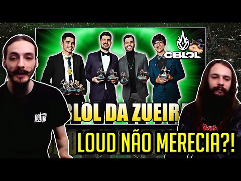 REAGINDO AO BRONZIOCRE - "o DIA que a LOUD COMPROU a RIOT - PREMIO CBLOL DA ZUEIRA" [CONTÉM IRONIA]
