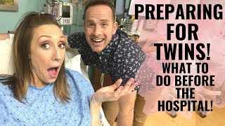 Preparing for TWINS! What to do BEFORE baby (babies) come!