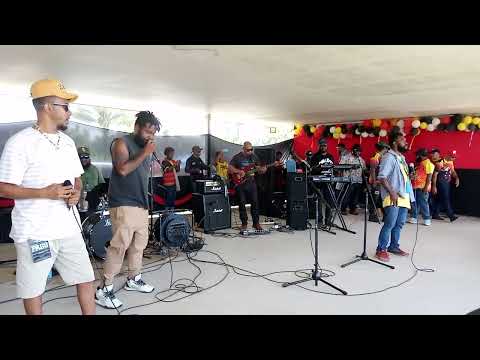 Stargajah.. Live performance at Popondetta Robinson Oval Popondetta. DQMEDIA