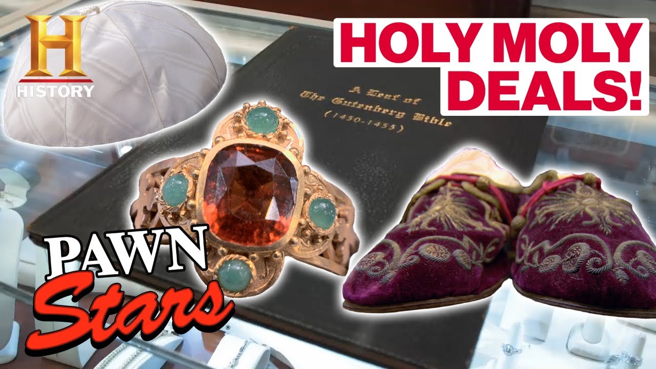 Pawn Stars: *HOLY MOLY DEALS* (6 Expensive Religious Items) | History